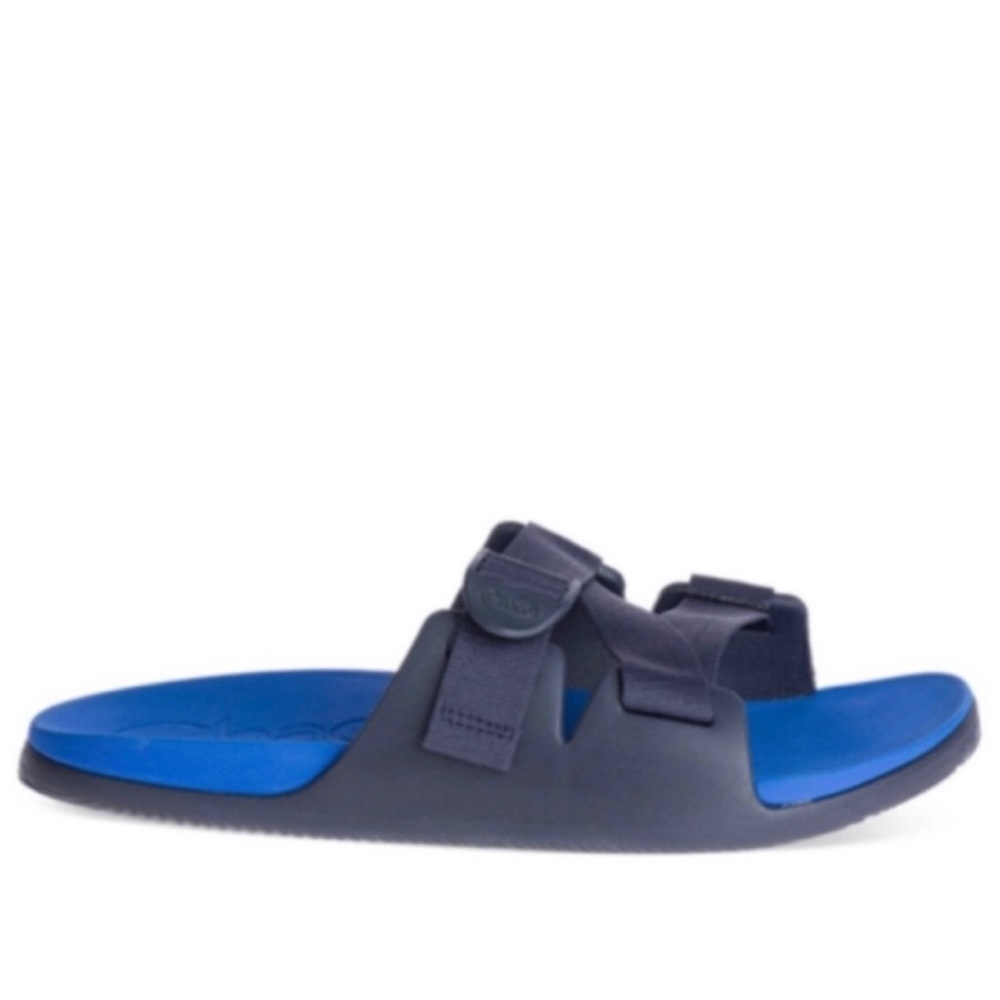 FLAWED Chaco Active Blue Chillos Slip On Slides Size 12 US $50